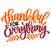 Thankful For Everything DTF Transfer