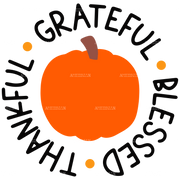 Thankful Grateful Blessed DTF Transfer