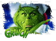 The Grinch DTF Transfer