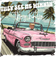 They See Me Winnin They Hatin Trump DTF Transfer