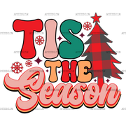 Tis The Season Christmas-14 DTF Transfer