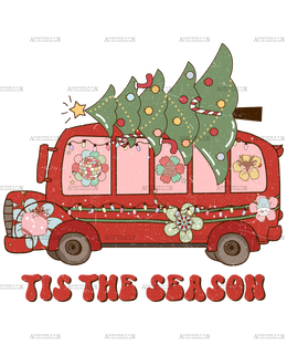 Tis The Season Christmas-2 DTF Transfer