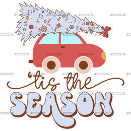 Tis The Season Christmas-22 DTF Transfer