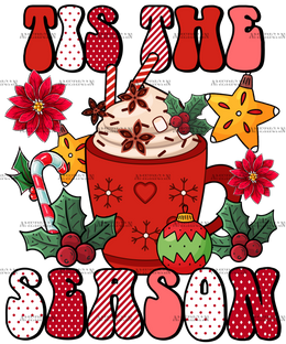 Tis The Season Christmas-23 DTF Transfer