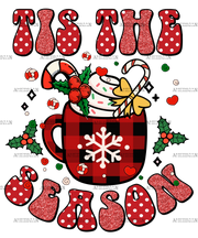 Tis The Season Christmas-24 DTF Transfer