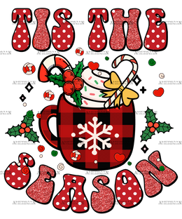 Tis The Season Christmas-24 DTF Transfer