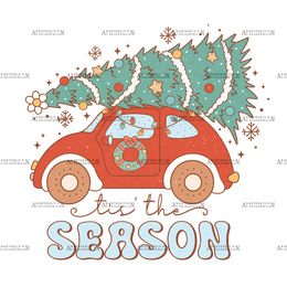 Tis The Season Christmas-25 DTF Transfer