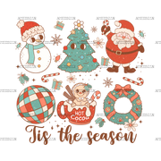 Tis The Season Christmas-26 DTF Transfer