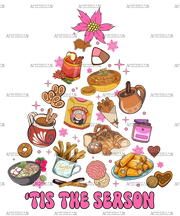 Tis The Season Christmas-8 DTF Transfer