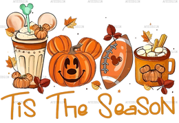 Tis The Season Fall Football DTF Transfer