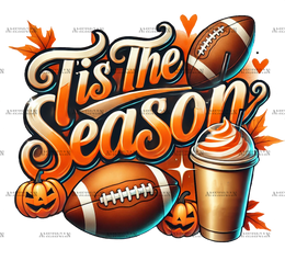 Tis The Season Football Fall-1 DTF Transfer