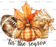 Tis The Season Football Fall-5 DTF Transfer