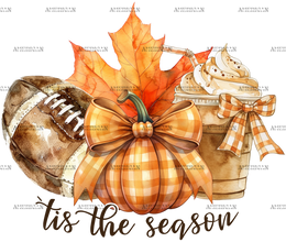 Tis The Season Football Fall-5 DTF Transfer