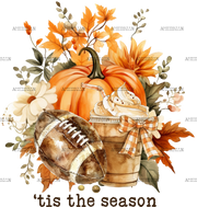 Tis The Season Football Fall-6 DTF Transfer