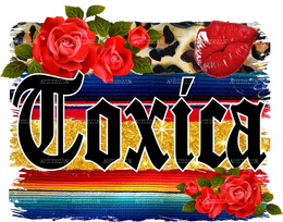Toxica Sarape Dtf Transfer