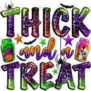 Trick and a Treat DTF Transfer