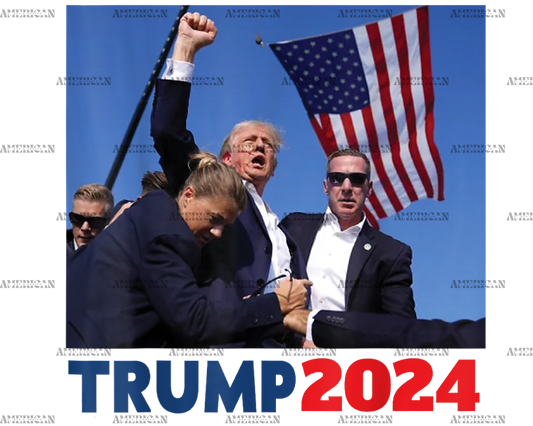 Trump 2024 Fight DTF Transfer