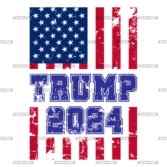 Trump 2024 Flag-1 DTF Transfer