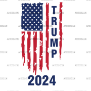 Trump 2024 Flag-2 DTF Transfer