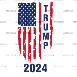 Trump 2024 Flag-2 DTF Transfer