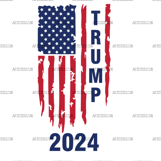 Trump 2024 Flag-2 DTF Transfer