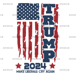 Trump 2024 Make Liberals Cry Again DTF Transfer
