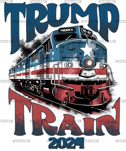 Trump Train 2024 DTF Transfer