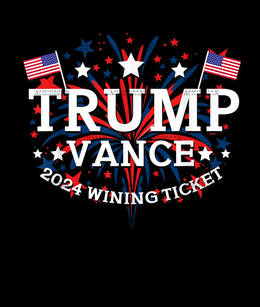 Trump Vance 2024-10 DTF Transfer