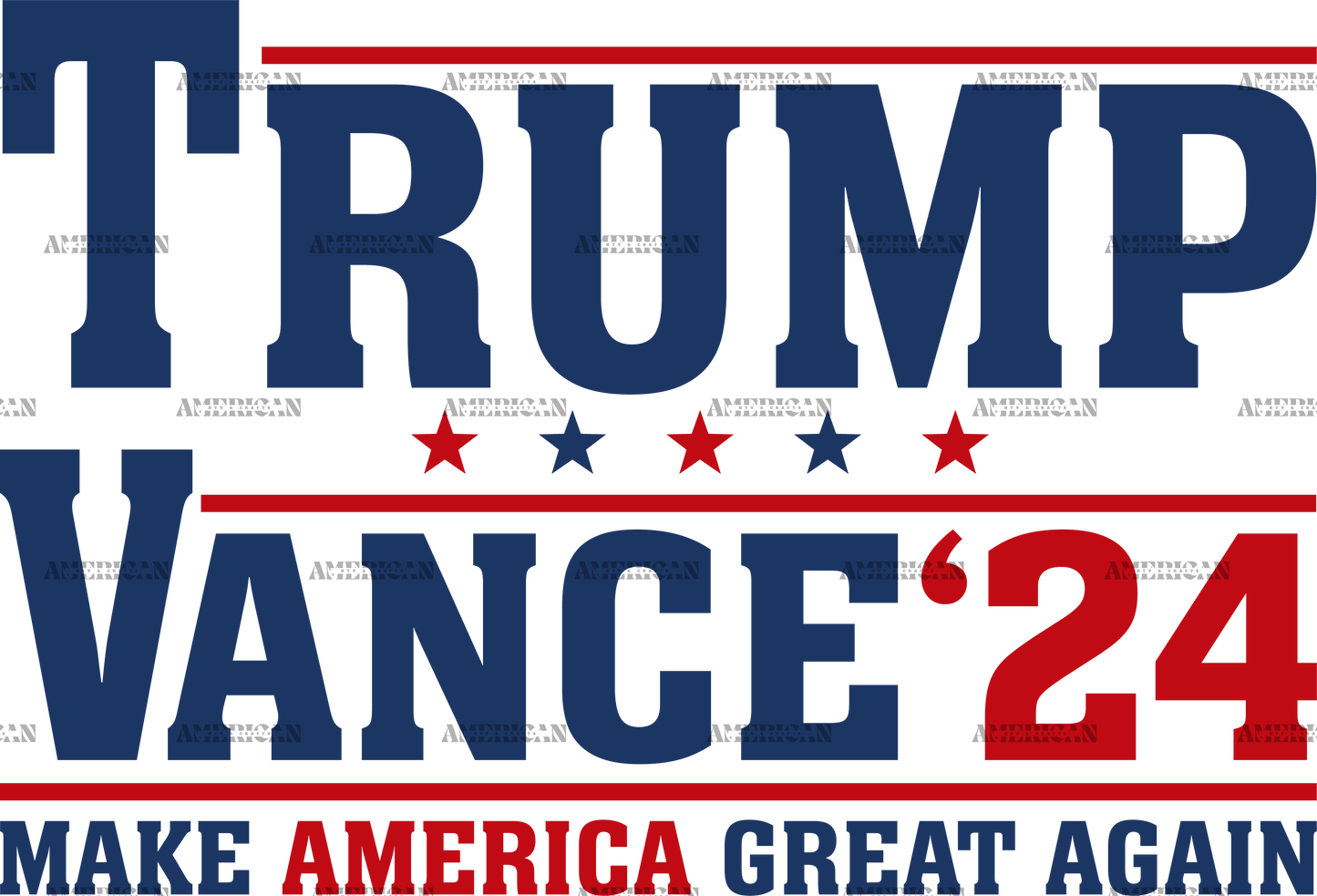 Trump Vance 2024-11 DTF Transfer