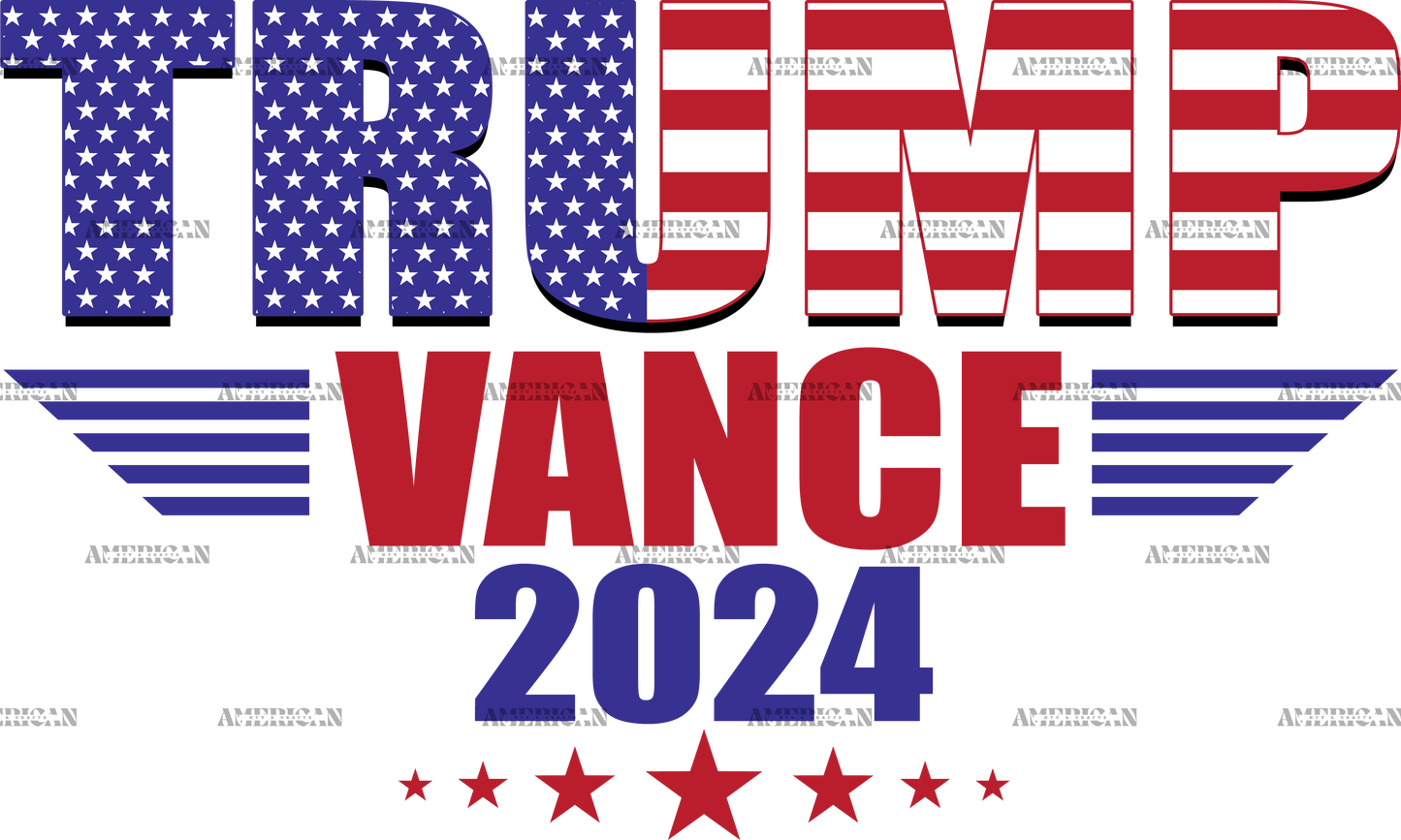 Trump Vance 2024-2 DTF Transfer