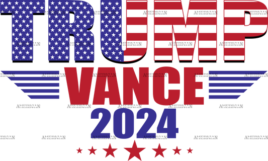 Trump Vance 2024-2 DTF Transfer