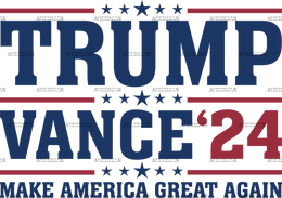 Trump Vance 2024-6 DTF Transfer