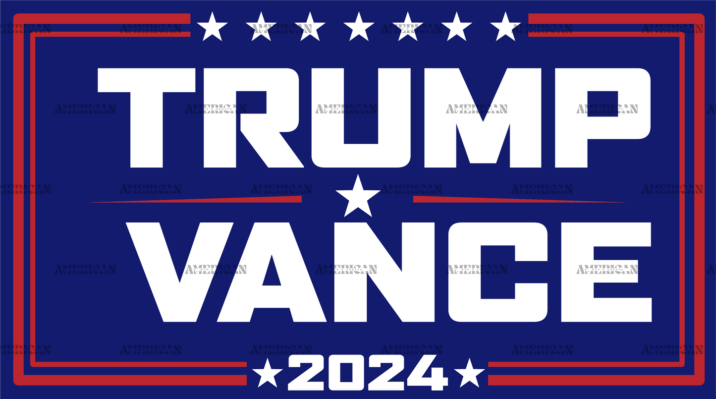 Trump Vance 2024-7 DTF Transfer