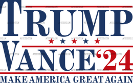 Trump Vance 2024-9 DTF Transfer