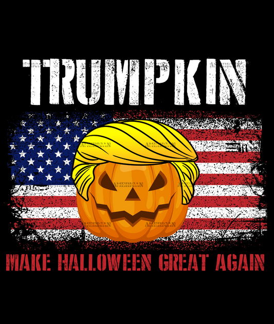 Trumpkin Make Halloween Great Again-3 DTF Transfer