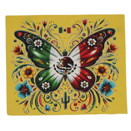 Viva Mexico Butterfly Rhinestone DTF Transfer