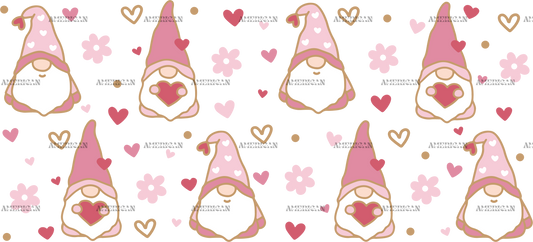 Valentines Gnomes-1 UV DTF Transfer