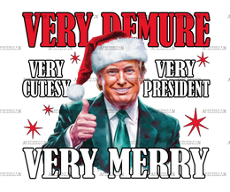 Very Merry Trump-1 DTF Transfer