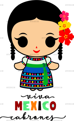 Viva Mexico Cabrones Dtf Transfer
