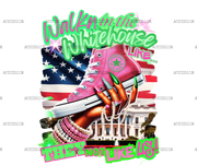 Walk In The Whitehouse Kamala DTF Transfer