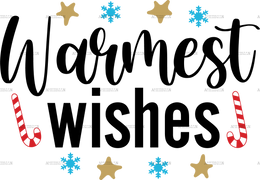 Warmest Wishes DTF Transfer
