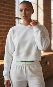 Women’s Crop Top Sweatshirts By American & Co
