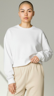 Women’s Crop Top Sweatshirts By American & Co