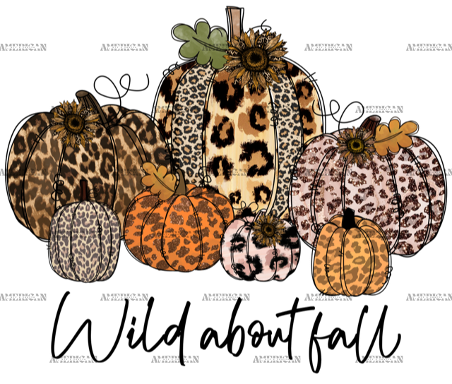 Wild About Fall DTF Transfer