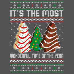 Wonderful Time Of The Year Tree Cake-2 DTF Transfer