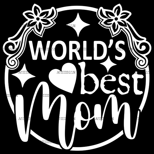 World's Best Mom DTF Transfer
