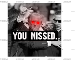 You Missed-2 DTF Transfer