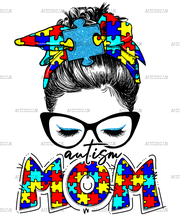 Autism Mom-4 DTF Transfer