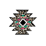 Aztec Cheetah DTF Transfer