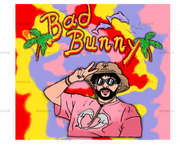 Bad Bunny Dtf Transfer